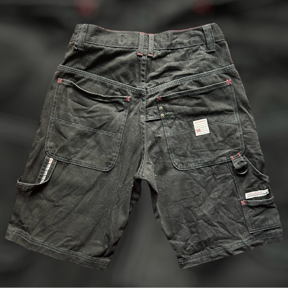 MENS USED VINTAGE Y2K 2000S PACO JEANS SKATER RAVE BAGGY JEAN SHORTS SIZE 29
